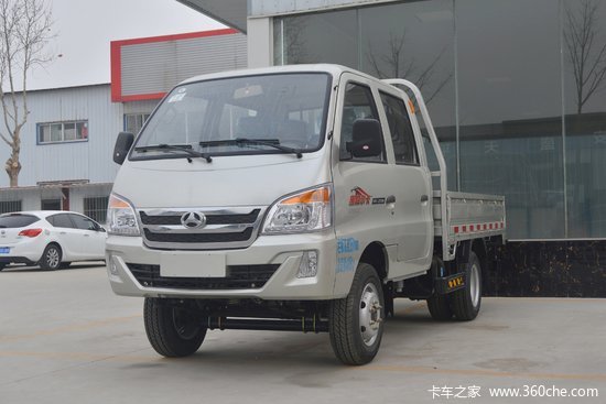 北汽黑豹 h7 88马力 4x2 2.595米双排栏板微卡(baw1046w10hs)