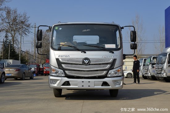 福田欧马可s1系150马力383米排半仓栅式轻卡国六bj5048ccyf3