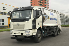 一汽解放 J6L 280马力 6X4 压缩式垃圾车(汇强车辆)(BSQ5251ZYSCAD6)