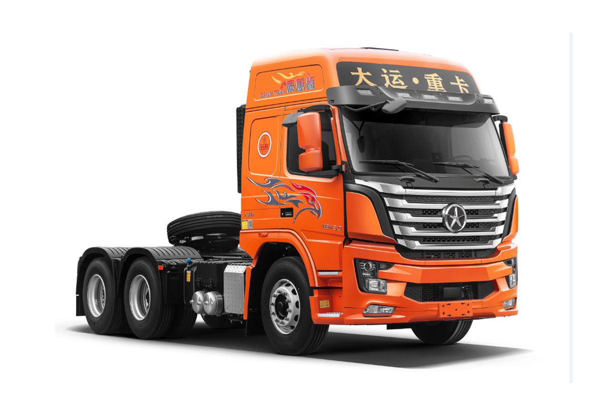 大运 N8V重卡 质蕙3.0版 430马力 6X4 LNG牵引车(国六)