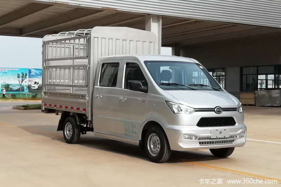 凯马锐捷v1616l122马力汽油27米双排仓栅式微卡国六kmc5033ccyq360s6