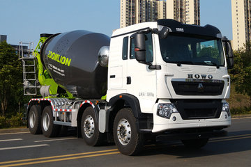 中国重汽 HOWO TX 340马力 8X4 8方混凝土搅拌车(中联牌)(ZLJ5310GJBHTE)