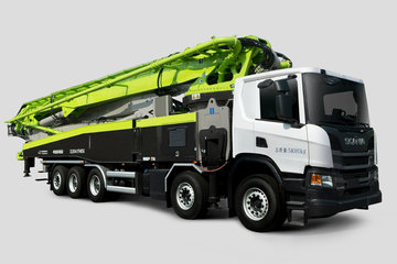 斯堪尼亚 p450 450马力 10x4 67米混凝土泵车(中联