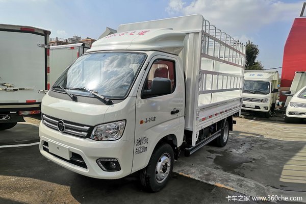 福田 祥菱M2 舒适型 1.6L 122马力 汽油 3.3米单排栏板微卡(BJ1022V2JV6-04)