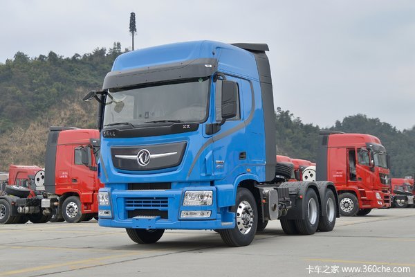 东风商用 天龙旗舰KX 465马力 6X4 危险品牵引车(国六)(带液缓)(DFH4250C11)