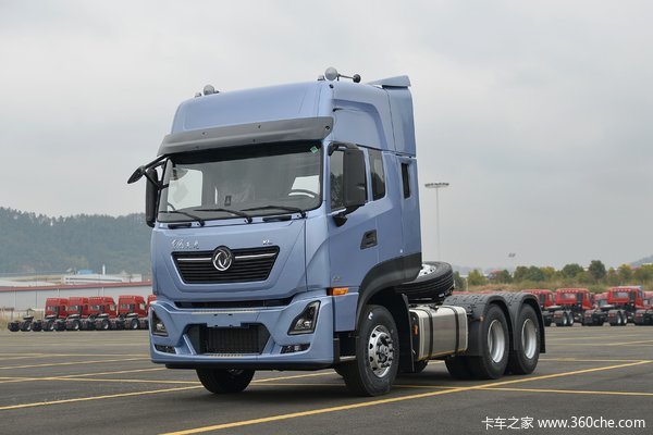 盐城朗杰东风天龙kl牵引车限时促销中优惠15万