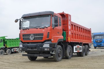 东风商用车 天龙kc重卡 350马力 8x4 6米自卸车(dfh3310b2) 卡车图片