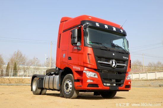 北奔v3et重卡精英版460马力4x2牵引车nd4180ad5j7z02