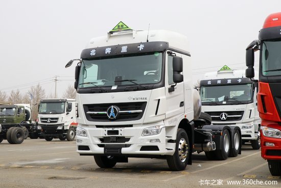 北奔v3et重卡精英版430马力6x4危险品牵引车nd4250bd5j7z07图片