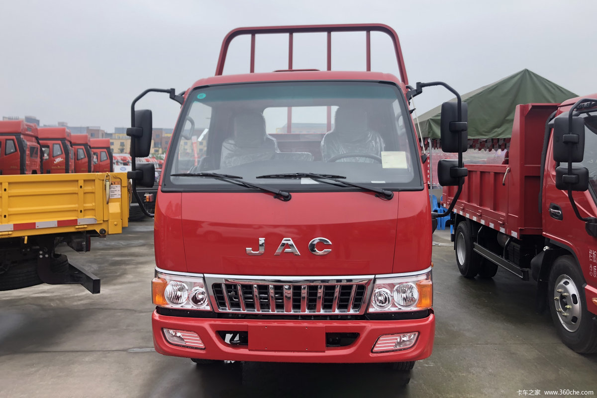 江淮 骏铃G系 160马力 4X2 4米自卸车