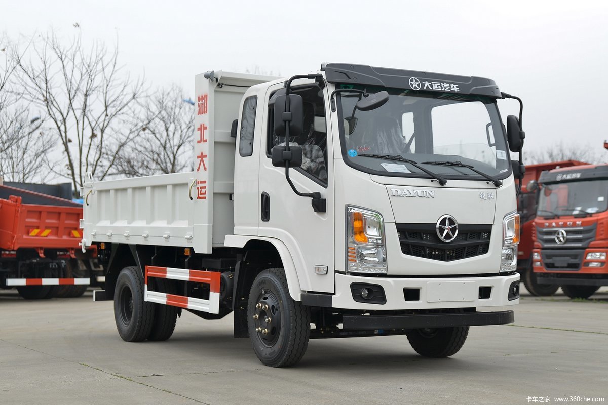 大运 锐胜 复合型 150马力 4X2 3.6米自卸式垃圾车(国六)