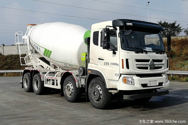 中国重汽成都商用车斯太尔D5混凝土搅拌车图片