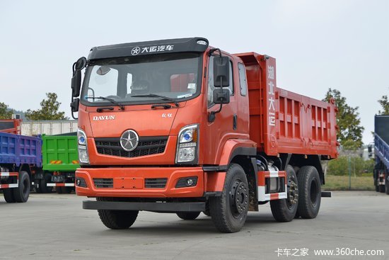 大运致胜重卡245马力6x248米自卸车dyq3246d6cb
