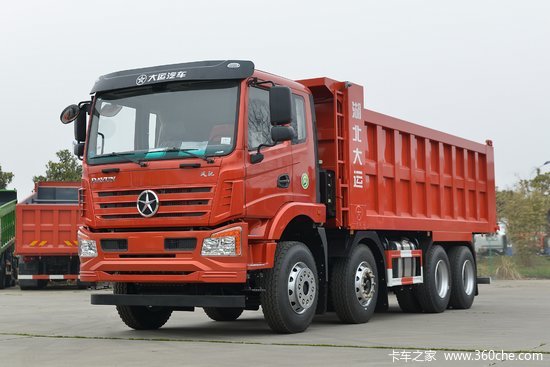 大运风驰350马力8x468米自卸车国六dyq3310d6ff