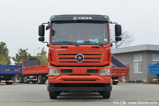 大运风驰300马力6x454米自卸车国六5286速比dyq3250d6dc