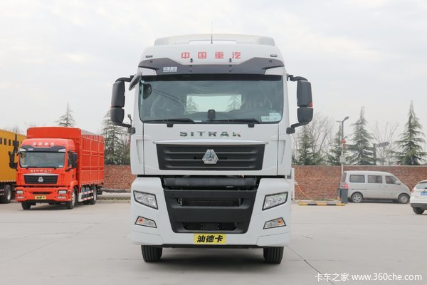 中国重汽 汕德卡SITRAK G7重卡 350马力 4X2 AMT自动挡牵引车(国六)(ZZ4186N361HF1B)
