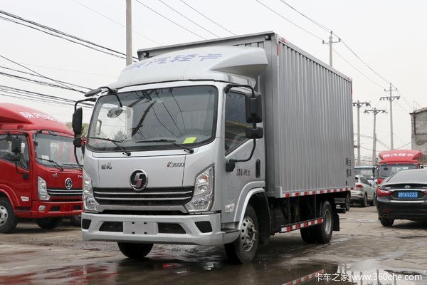 陕汽轻卡 德龙K3000 130马力 4.18米单排售货车(国六)(YTQ5041XSHKH331)