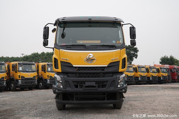 东风柳汽 乘龙H5 350马力 8X4 5.6米自卸式垃圾车(LZ5310ZLJH5FC1)