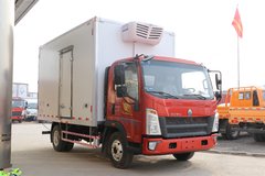 中国重汽HOWO 统帅 160马力 4X2 4.15米单排冷藏车(国六)(ZZ5047XLCG3315F144)