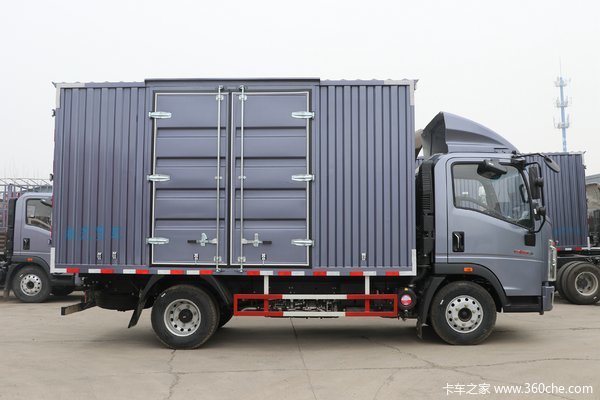 中国重汽HOWO 悍将 110马力 4.15米单排厢式轻卡(ZZ5047XXYC3314E145-2)