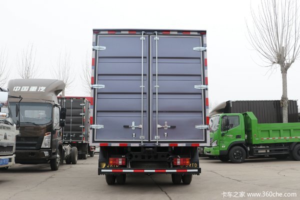 中国重汽HOWO 悍将 城配版 116马力 4.165米单排栏板轻卡(云内)(ZZ1047F3315E145)
