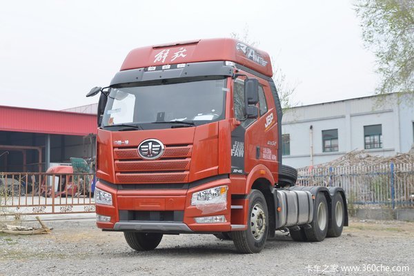 一汽解放 新J6P重卡 460马力 6X4牵引车(457后桥)(CA4250P66K24T1A1E5)