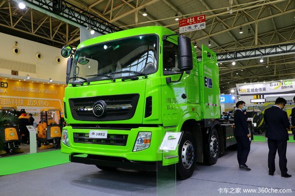 郑州宇通 W32 32T 8X4 纯电动车厢可卸式垃圾车(YTZ5320ZXXD0BEV)