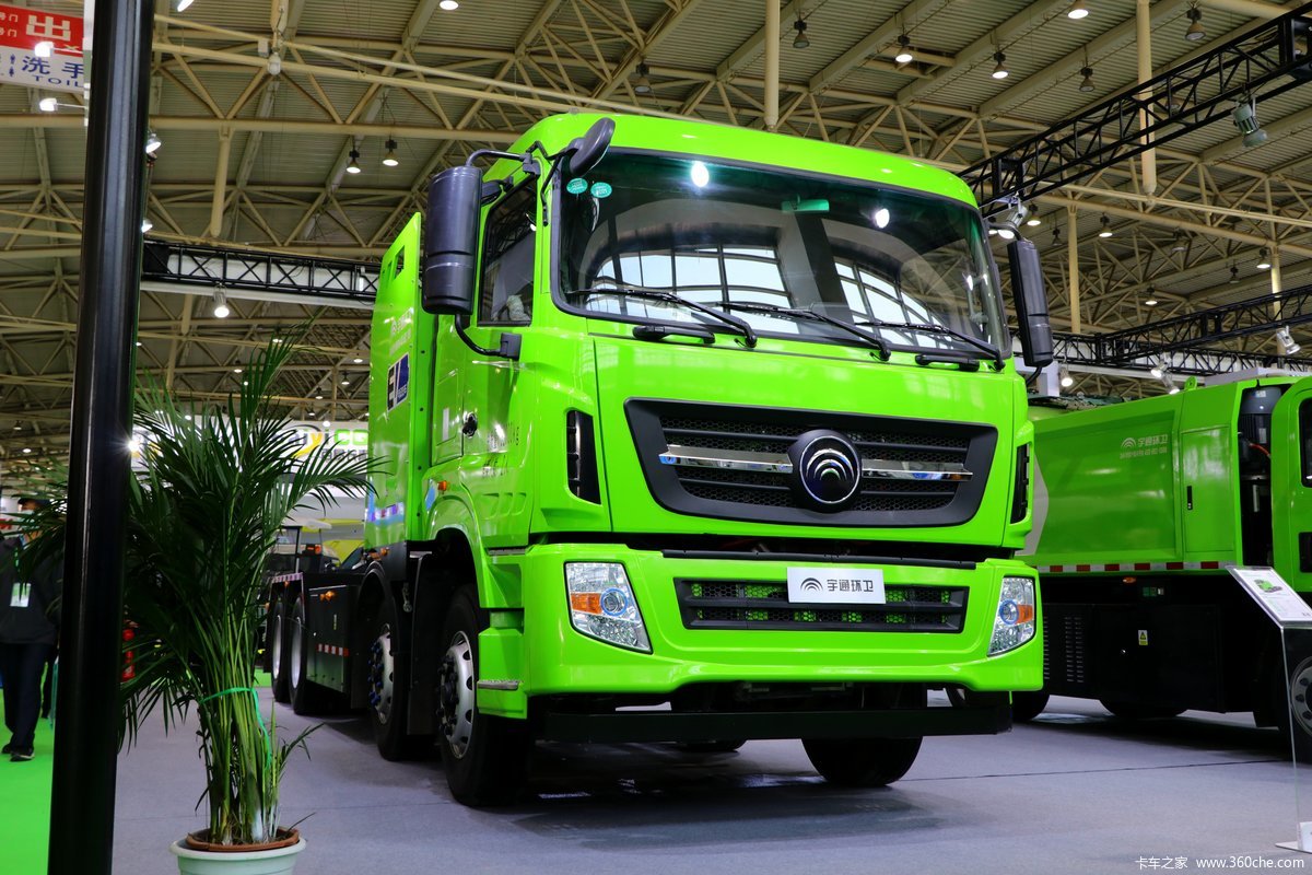 【图】郑州宇通 W32 32T 8X4 纯电动车厢可卸式垃圾车(YTZ5320ZXXD0BEV)_实拍图片_1158781_卡车之家