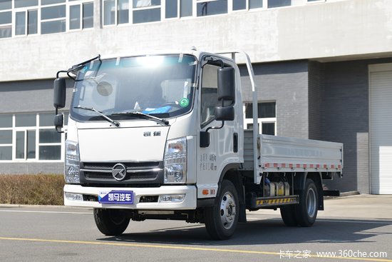 凯马凯捷m1创业版122马力4米单排栏板轻卡国六kmc1041a306dp6