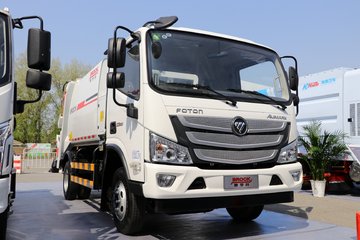 福田 欧马可S3 156马力 4X2 压缩式垃圾车(国六)(普罗科)(BJ5084ZYSE6-H1)