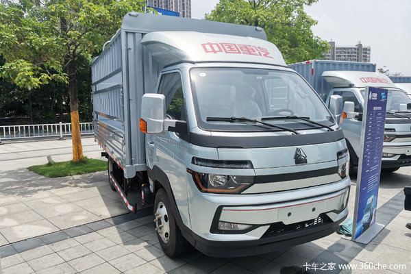 中国重汽HOWO 小将 122马力 4X2 3.6米单排仓栅式小卡(ZZ5047CCYC3111F145)