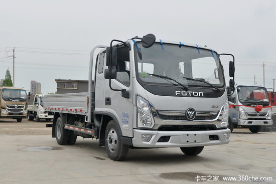 福田奥铃新捷运170马力383米排半栏板轻卡国六bj1048v9jeaab2
