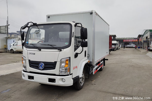 东风华神 T17 4.5T 4.1米单排纯电动厢式轻卡(EQ5040XXYTZBEV3)80.06kWh