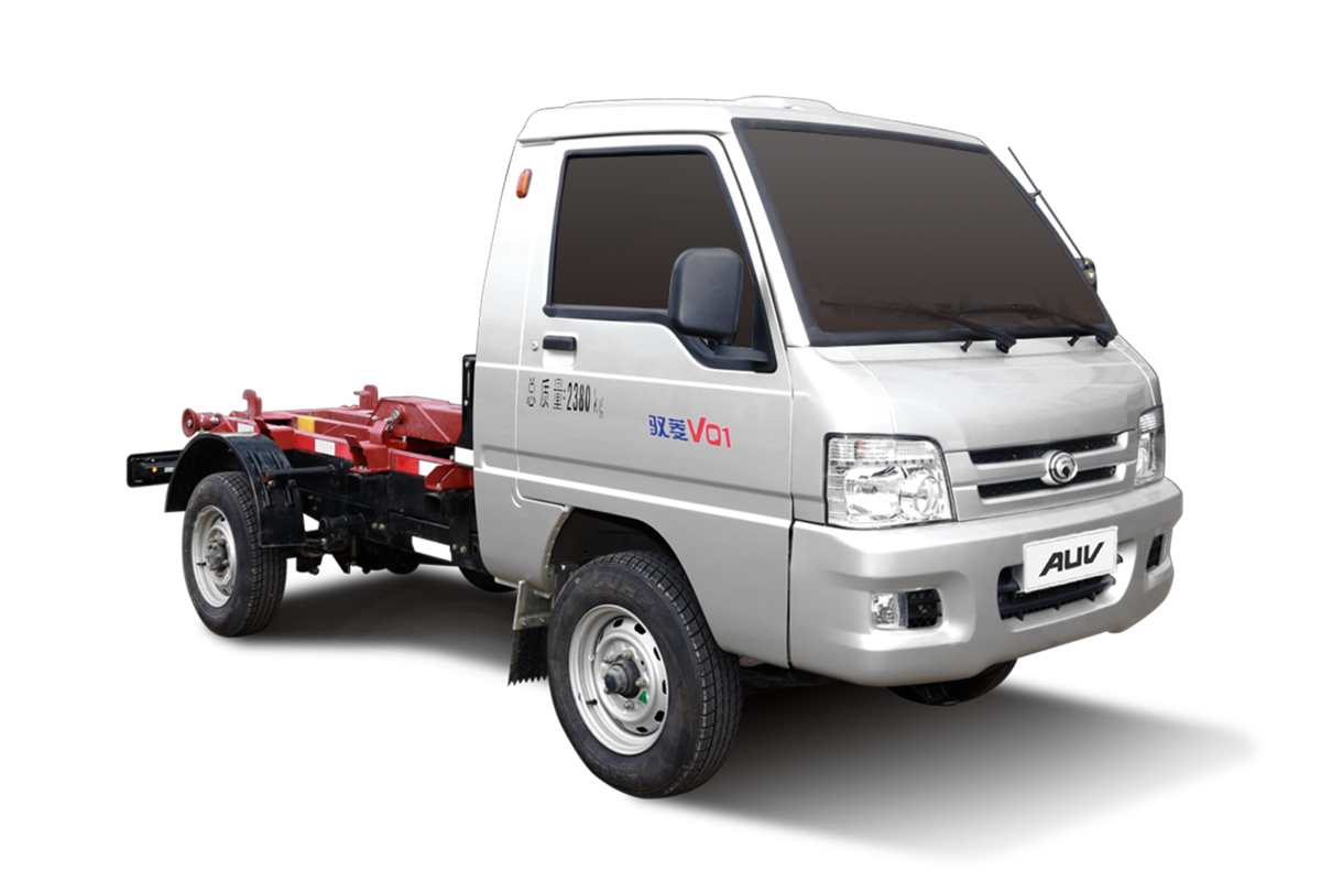 福田时代 驭菱VQ1 122马力 4X2 可卸式垃圾车(国六)(普罗科)