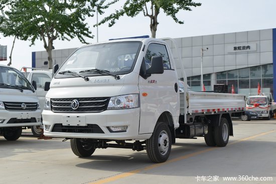 东风小霸王w17122马力363米单排栏板小卡国六eq1040s6cdb报价