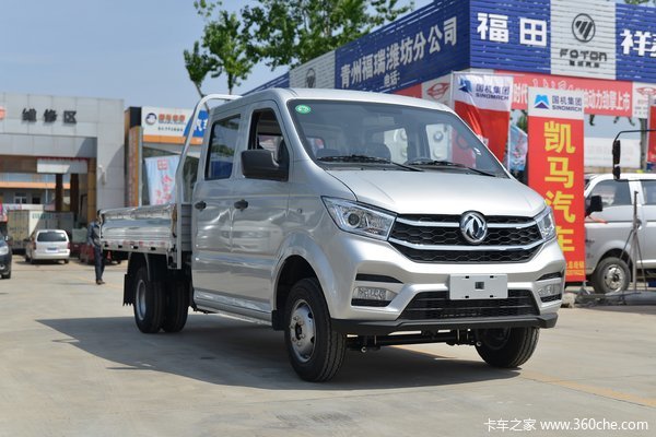 5万 东风小霸王双排载货车促销中_东风小霸王_小霸王w18_卡车之家