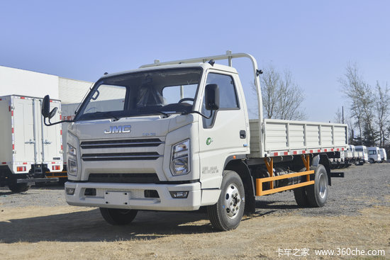 江铃 新款顺达 129马力 3.8米单排栏板轻卡(国六)(jx1042tg26)