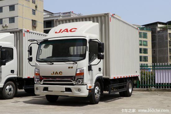 江淮帅铃q6142马力415米单排厢式轻卡hfc5043xxyp91k12c2v