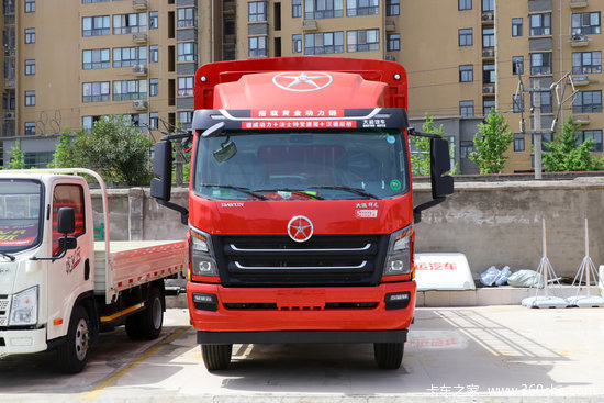 大运祥龙160马力412米单排厢式轻卡国六cgc5042xxyhdf33f