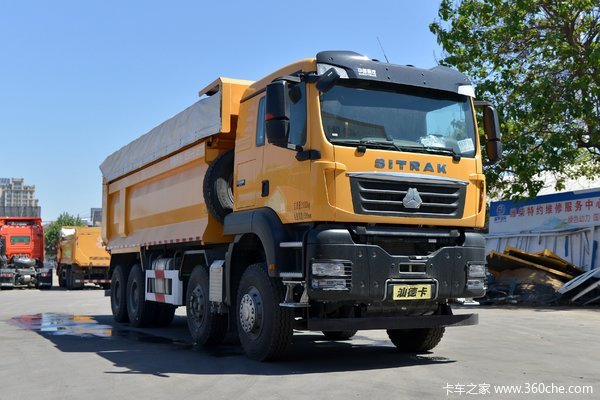 中国重汽 汕德卡SITRAK G7重卡 基础款 500马力 8X4 6.5米自卸车(ZZ3316N306HF1)
