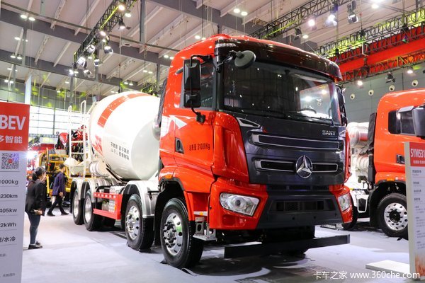 三一集团 300马力 8X4 7.8方混凝土搅拌车(SYM5316GJB1EA)