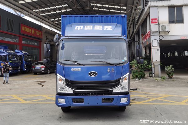 中国重汽 豪曼H3 先锋版 130马力 4X2 4.15米单排厢式轻卡(速比4.33)(ZZ5048XXYG17FB5)