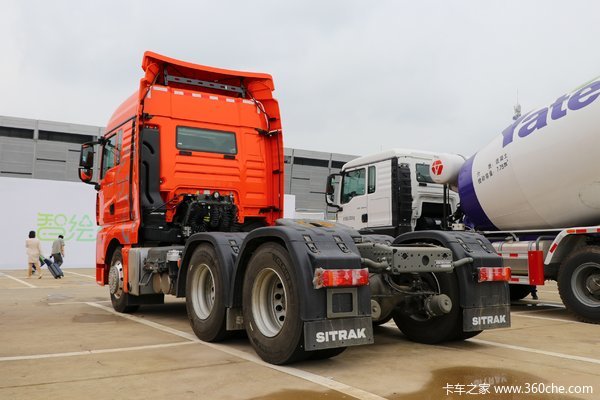 中国重汽 汕德卡sitrak g7重卡 2021款 480马力 6x4牵引车(zz4256v3