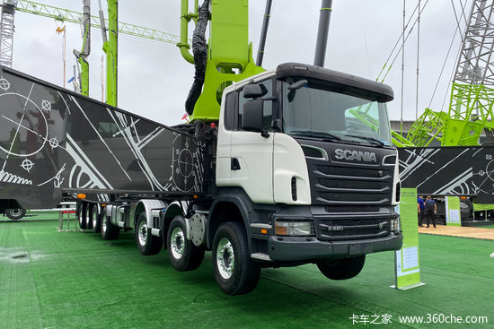 斯堪尼亚r620620马力14x47桥101米混凝土泵车中联牌