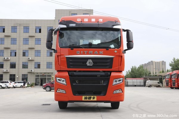 中国重汽 汕德卡SITRAK G7重卡 460马力 6X4 CNG牵引车(国六)(ZZ4256V384HF1CB)