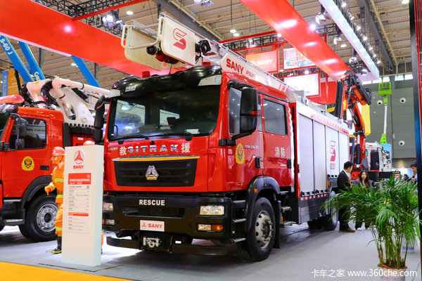 中国重汽 汕德卡SITRAK C5H 310马力 4X2 泡沫消防车(国六)(SYM5190GXFPM45)