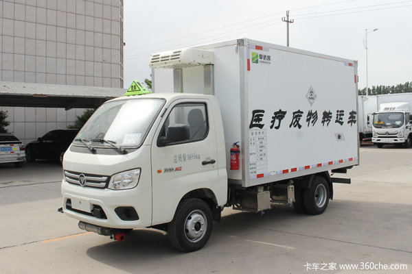 福田 祥菱M2 122马力 汽油 医疗废物转运车(国六)(中达凯牌)(ZDK5030XYY)