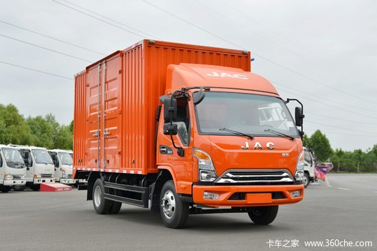 江淮康铃j6152马力415米单排厢式轻卡国六hfc5043xxyp21k1c7s