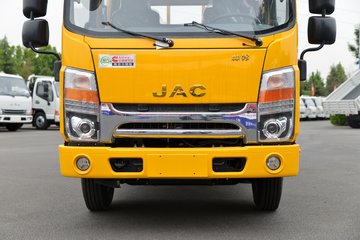 江淮帅铃q3130马力3145米双排栏板轻卡国六工程黄hfc1041r73k1c7s