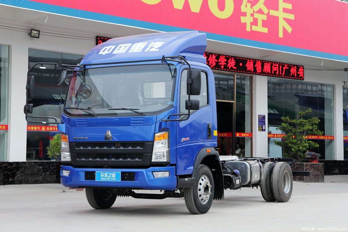 中国重汽HOWO 王系 科技版 110马力 4.15米单排仓栅轻卡